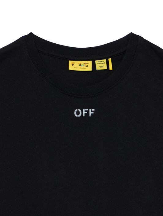 OFF WHITE Meteor Off Stamp T-Shirt BLACK 44GAA01EF26J001
