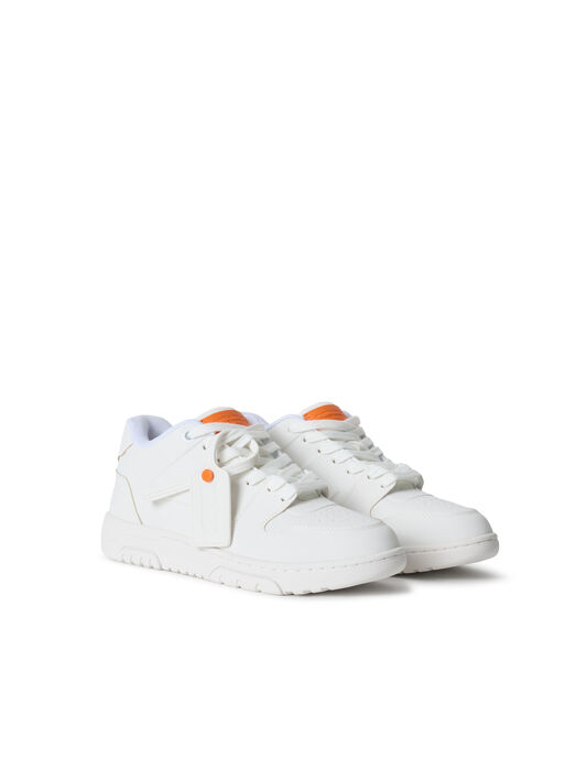 OFF WHITE Out Of Office Gegossen Sneaker WHITE/ORANGE OF06204101