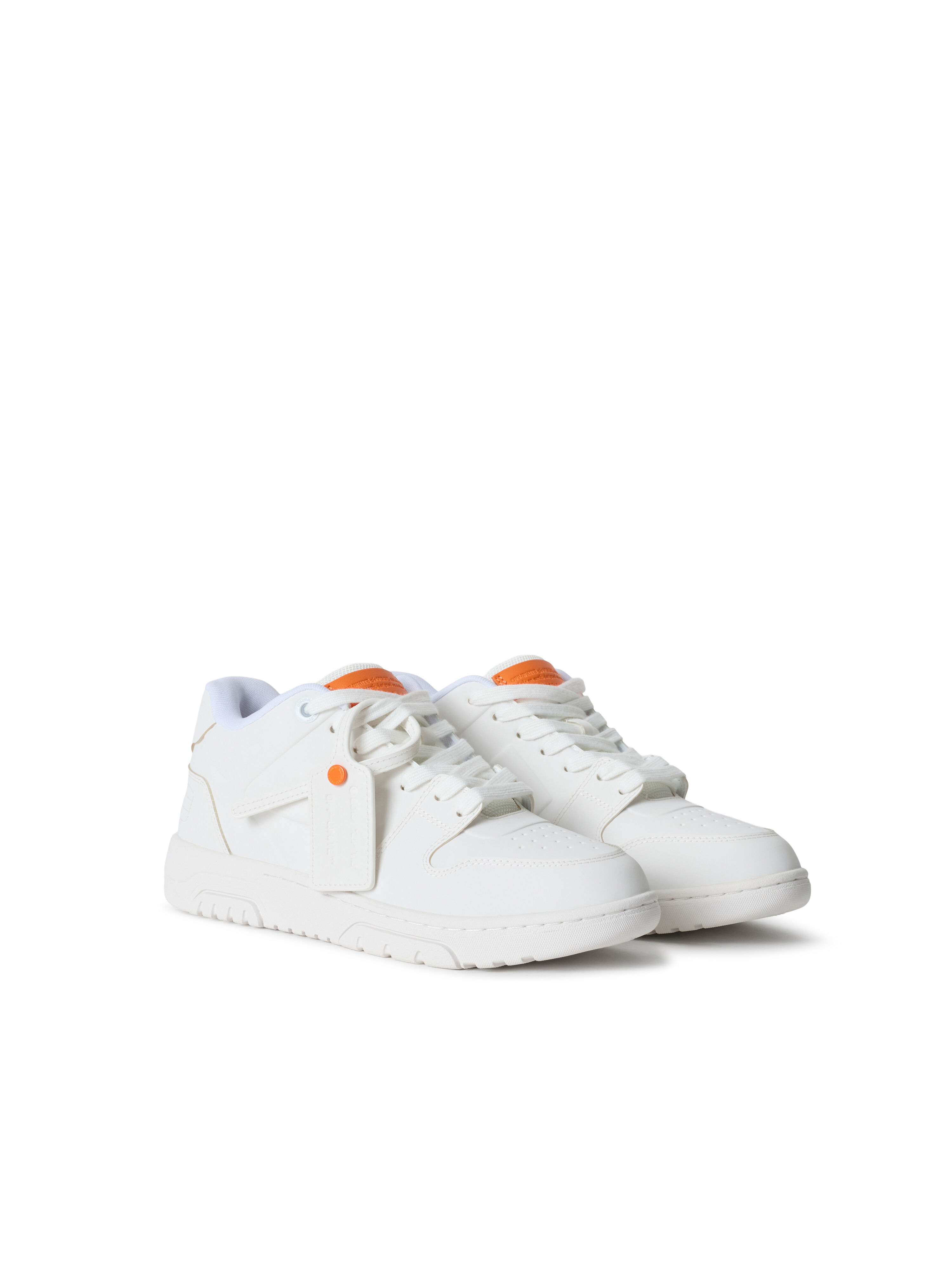 OFF WHITE Out Of Office Gegossen Sneaker WHITE/ORANGE OF06204101
