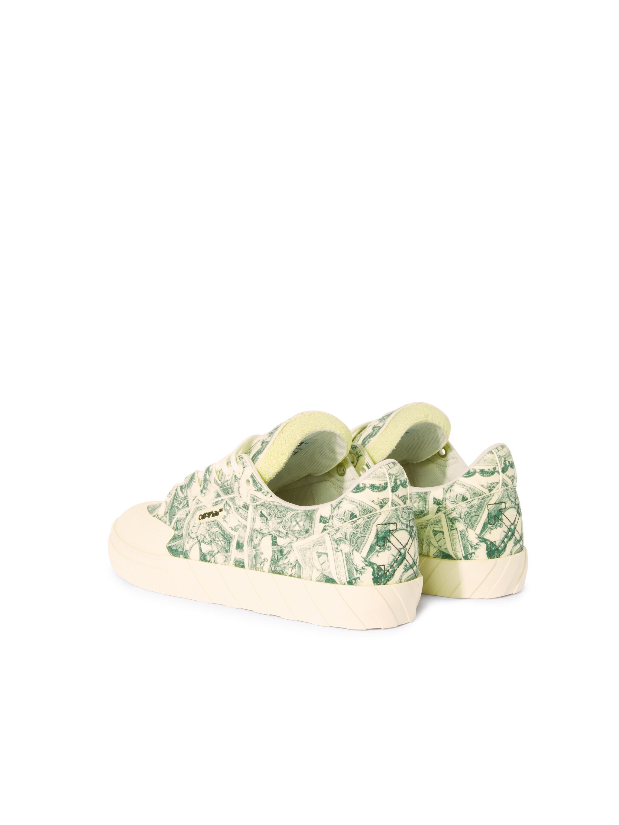 OFF WHITE Vulcanized 779 Animation Dollar Bianche GREEN OMIA296S25FAB001