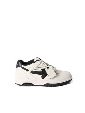 OFF WHITE Out Of Office Sneakers WHITE - BLACK OMIA189C99LEA019
