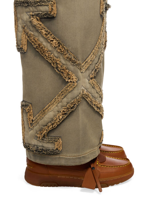 OFF WHITE SnOOOafer Sneakers BROWN - DARK BROWN OMIY001F25LEA001