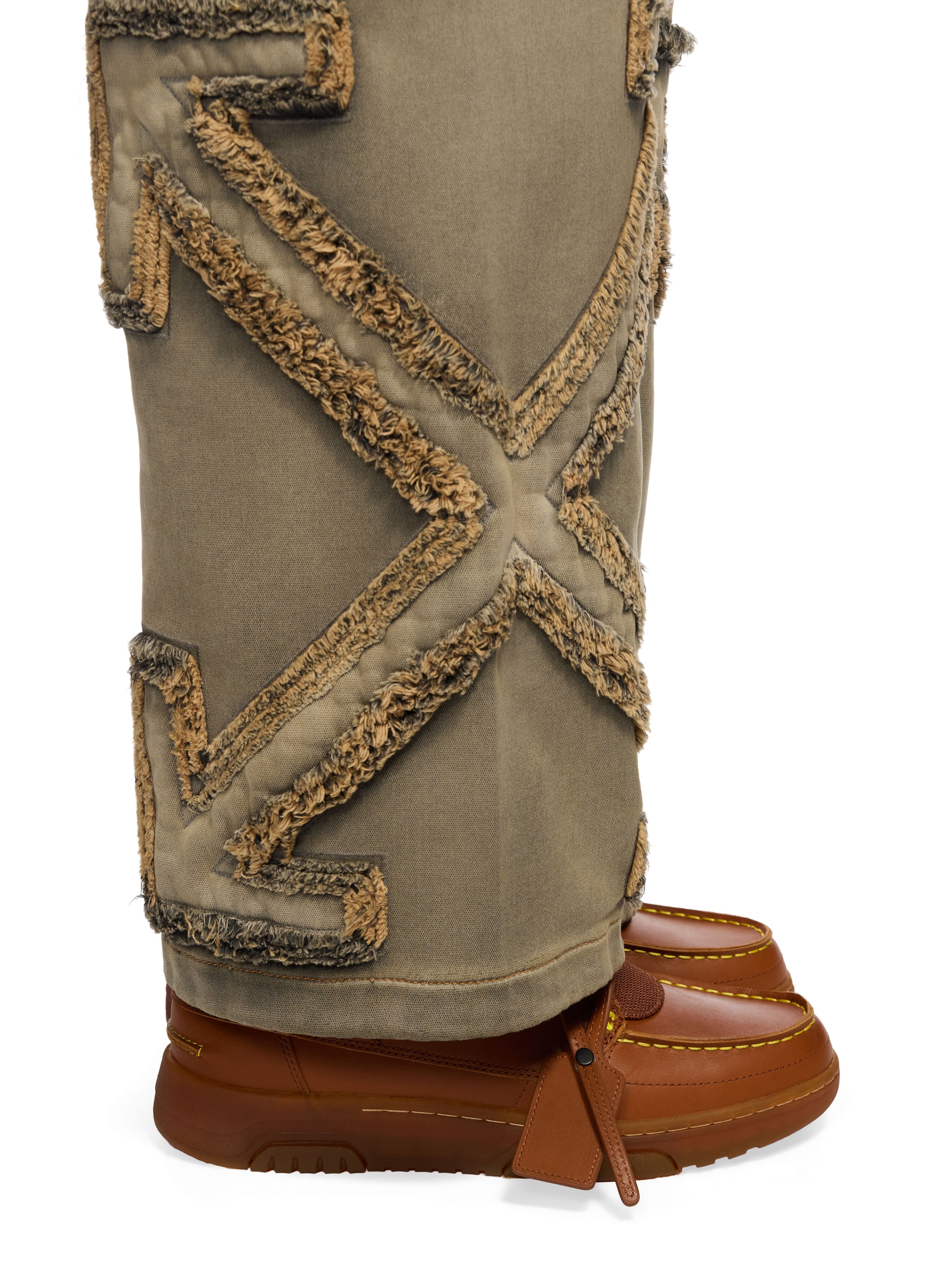 OFF WHITE SnOOOafer Sneakers BROWN - DARK BROWN OMIY001F25LEA001