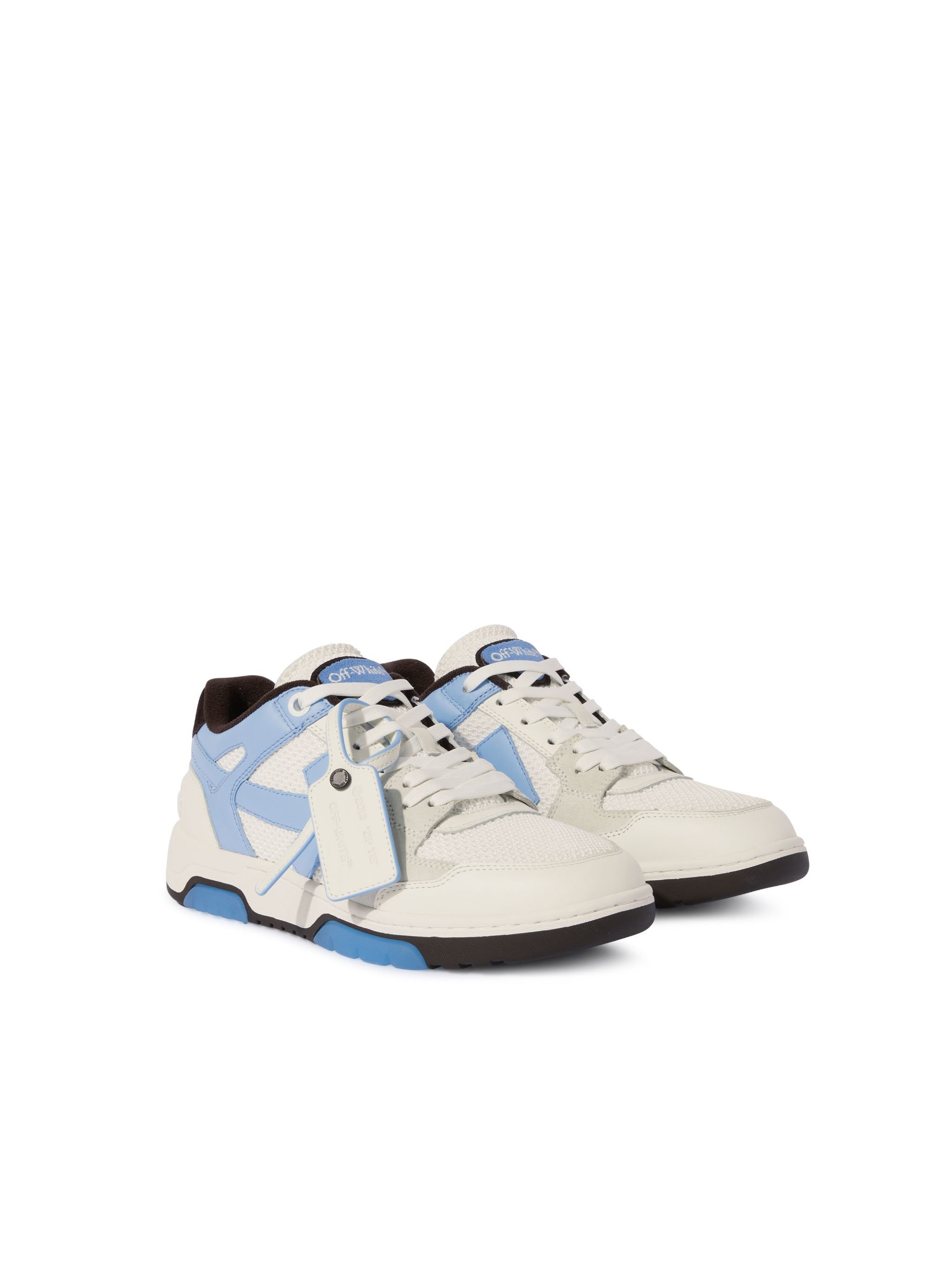 OFF WHITE Blau/Weisse Slim Out Of Office Sneaker BLAU OMIA243S25LEA001