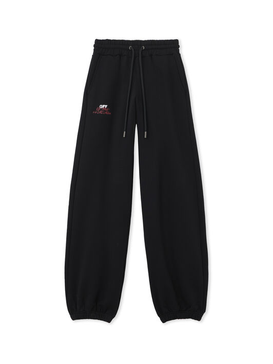 OFF WHITE Off-White™ c/o AC Milan Cuffed Sweatpants Black-No Color 2LH00573B