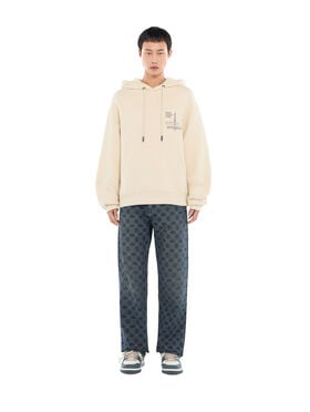Connect Dots Regular Hoodie OFF WHITE Connect Dots Regular Hoodie BEIGE 44MBB12NF26F00D