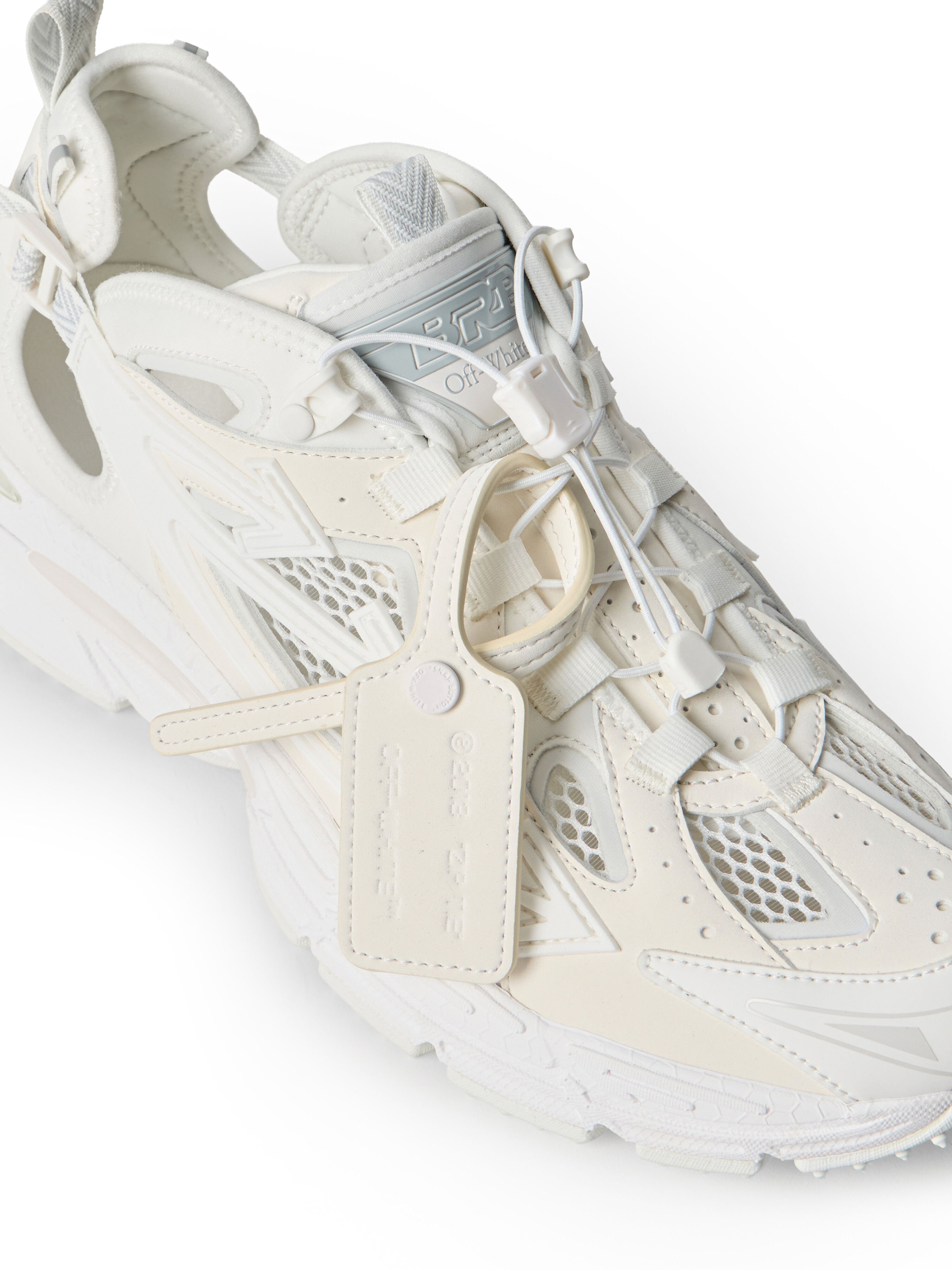 OFF WHITE Be Right Back Open Sneakers WHITE - WHITE OMIA29SS26FAB001