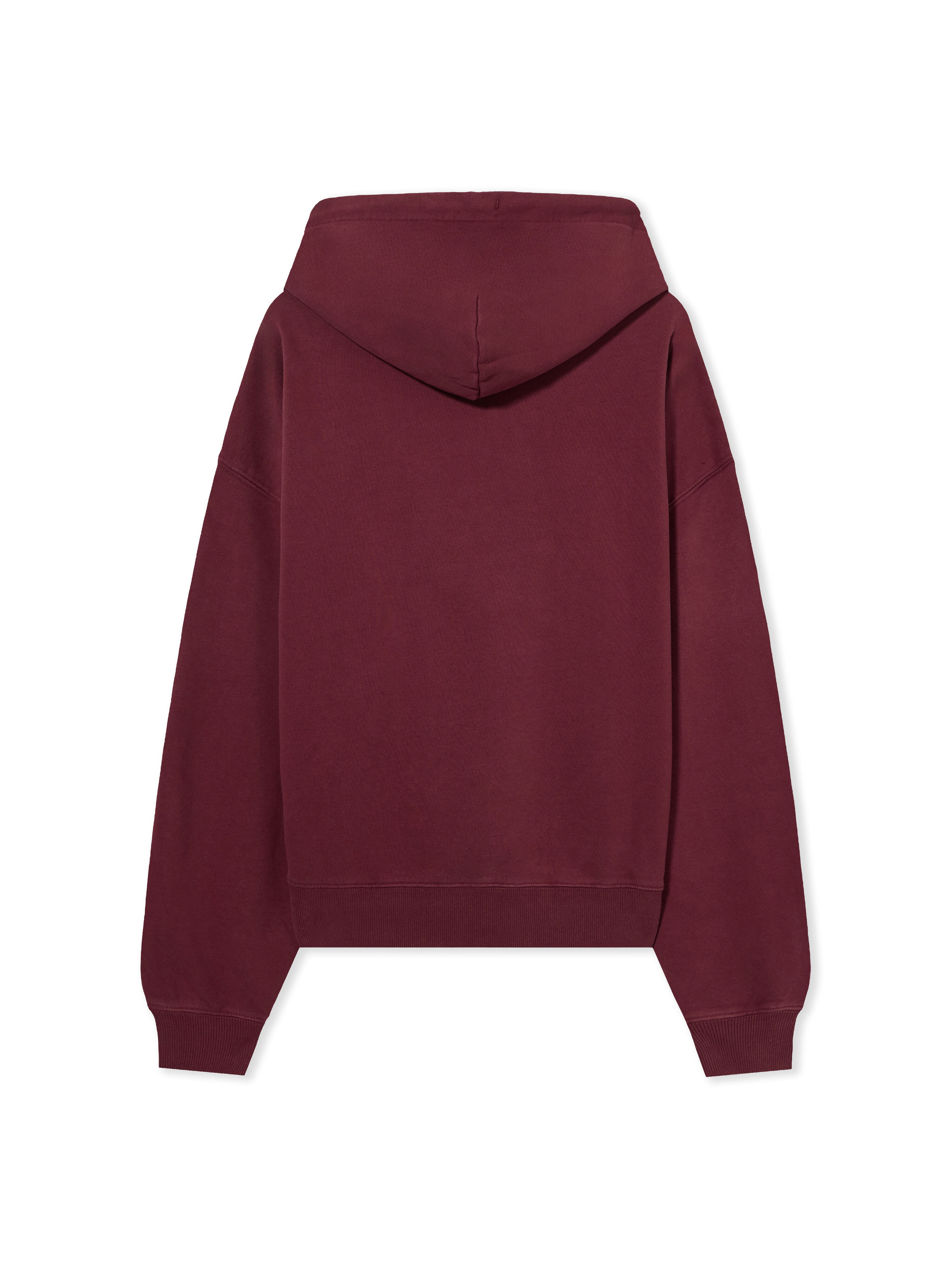 L/AB Diagonal Washed Hoodie LAB L/AB Diagonal Washed Hoodie RED DAHLIA 44LABF26K058