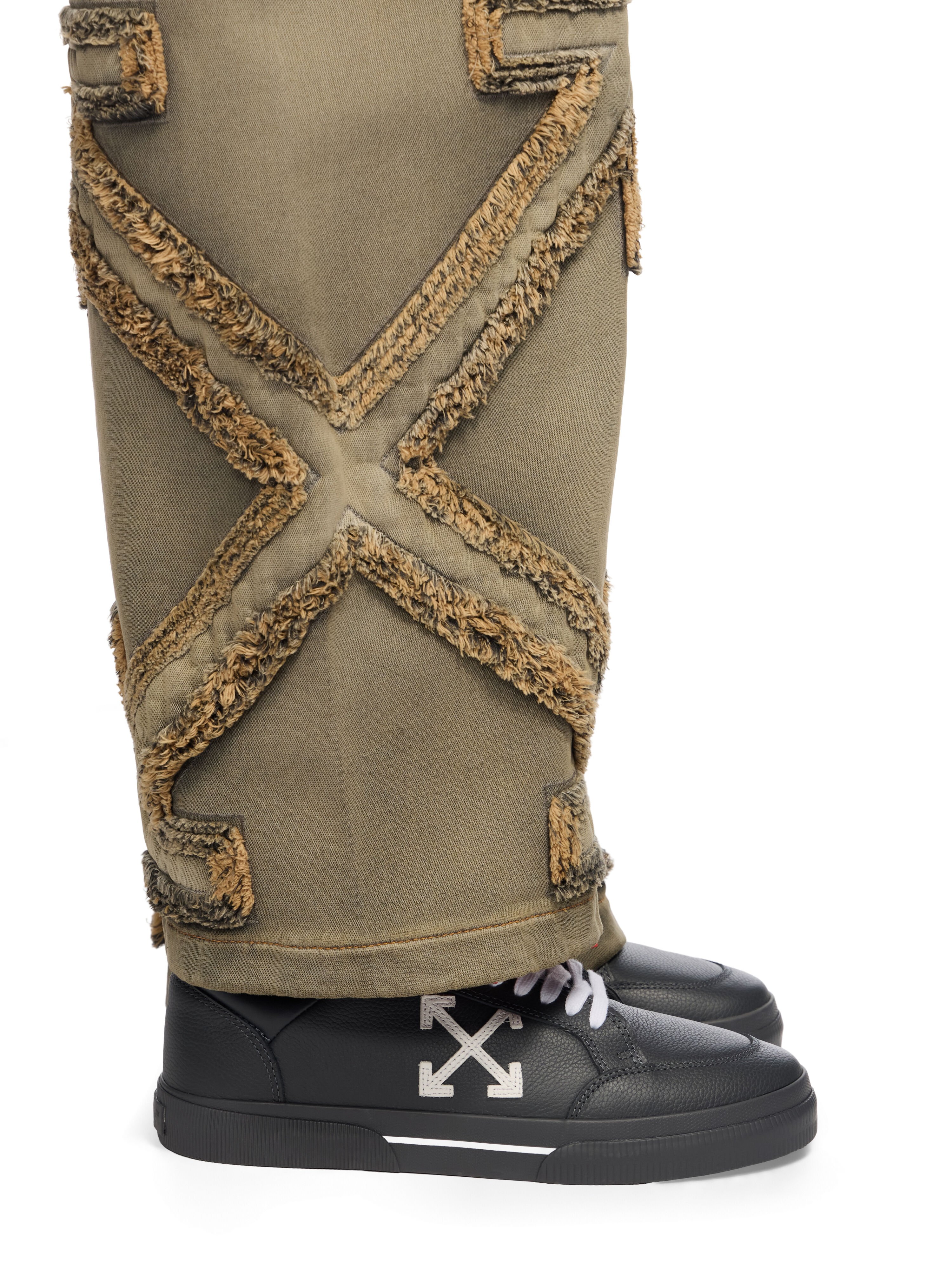 OFF WHITE Vulcanized Low Sneakers DARK GREY - DARK GREY OMIA293F25LEA001