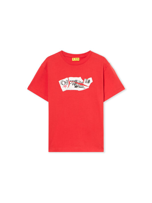 Arrow Collage T-Shirt OFF WHITE Arrow Collage T-Shirt RED - WHITE OBAA002F25JER004