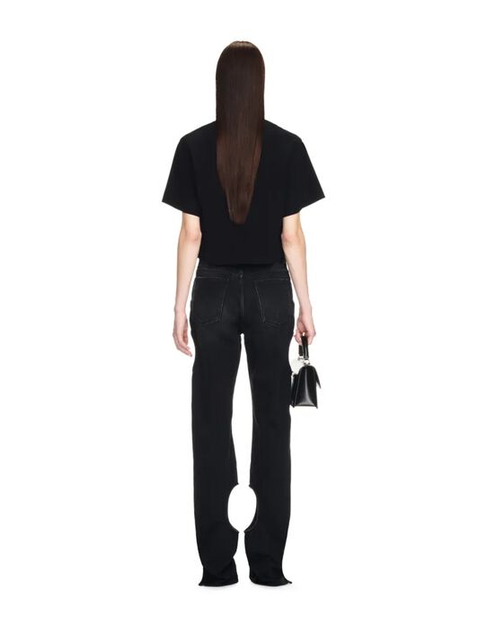 OFF WHITE Vintage Black Meteor Jeans BLACK OWYA06AC99DEN002