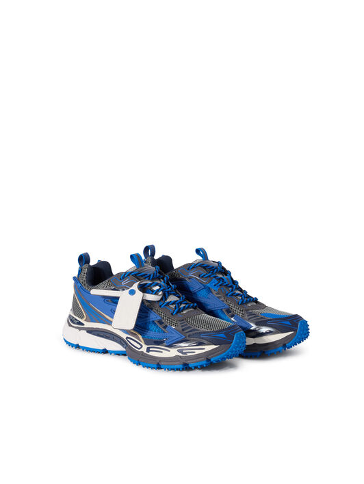 OFF WHITE Be Right Back Sneakers GUNMETAL - NAVY BLUE OMIA295F25FAB005