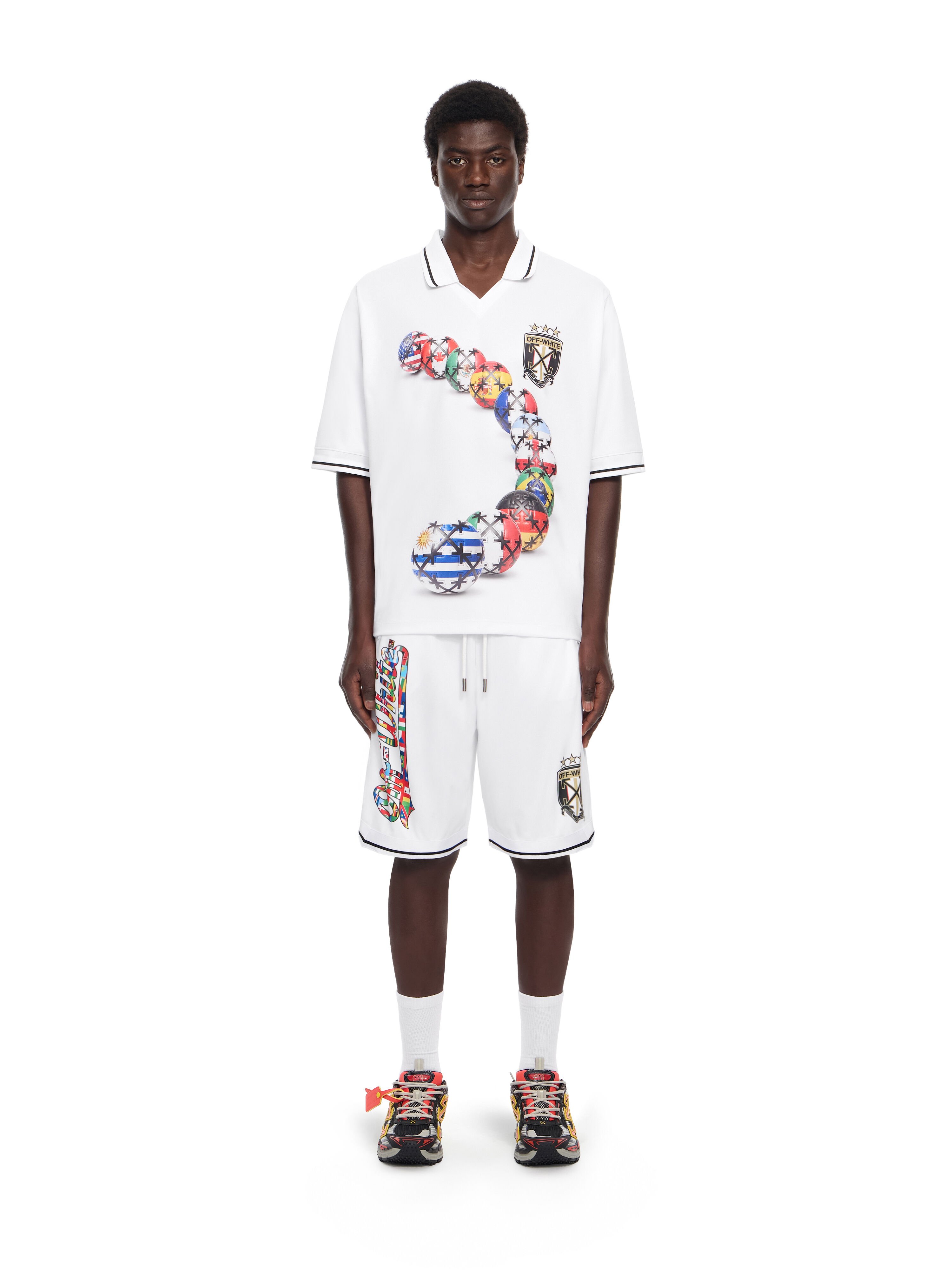 Soccer '26 Tech T-shirt OFF WHITE Soccer '26 Tech T-shirt WHITE 44MAA16RG26F001