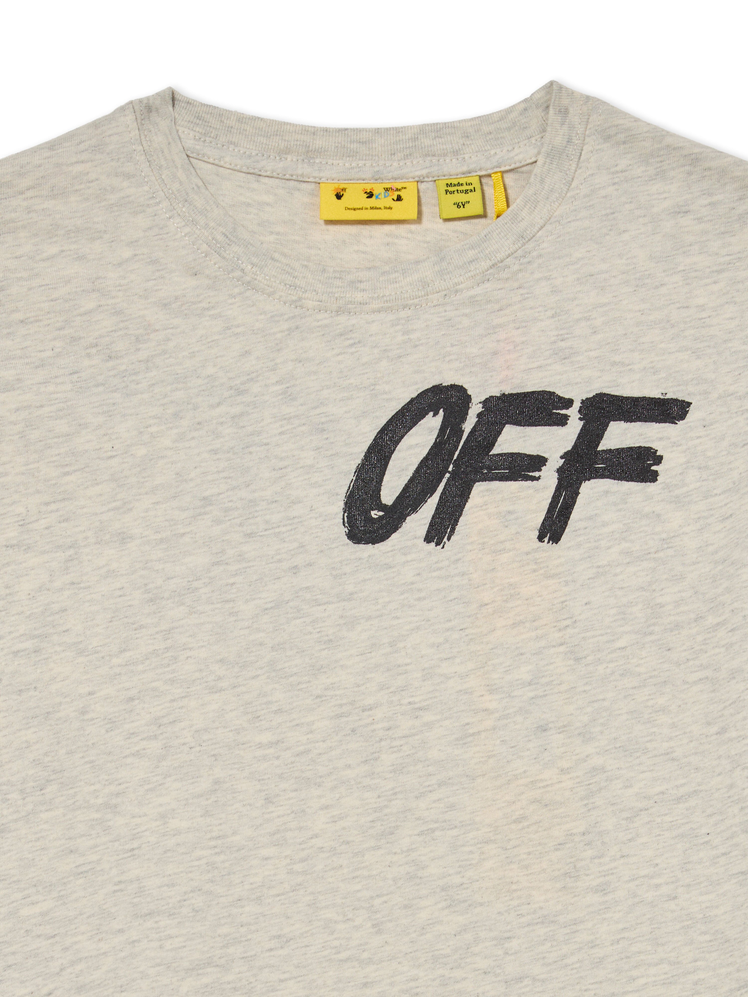 Shared Logo Double Layer Long Sleeve T-Shirt OFF WHITE Shared Logo Double Layer Long Sleeve T-Shirt GREY MELANGE 44BAB005F26J001