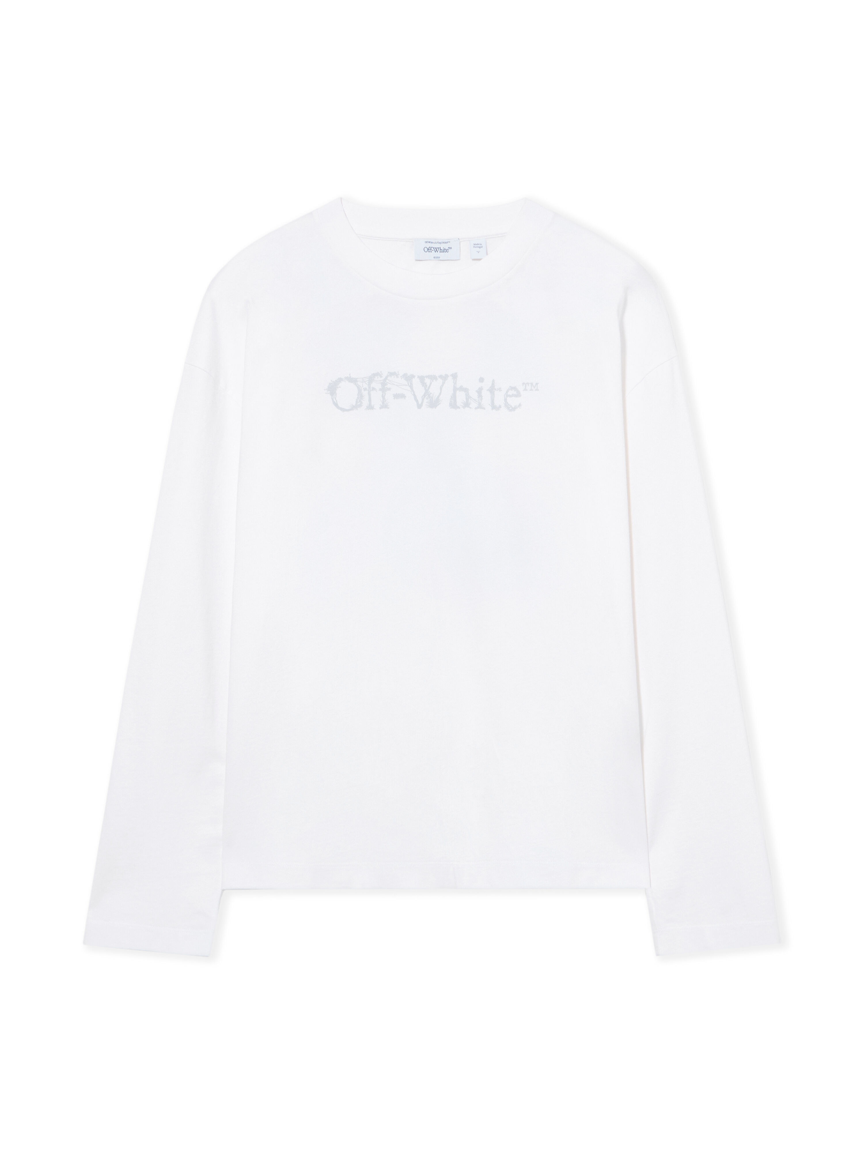 OFF WHITE City Nature Long Sleeve T-Shirt Ivory Heather 2FB00725T