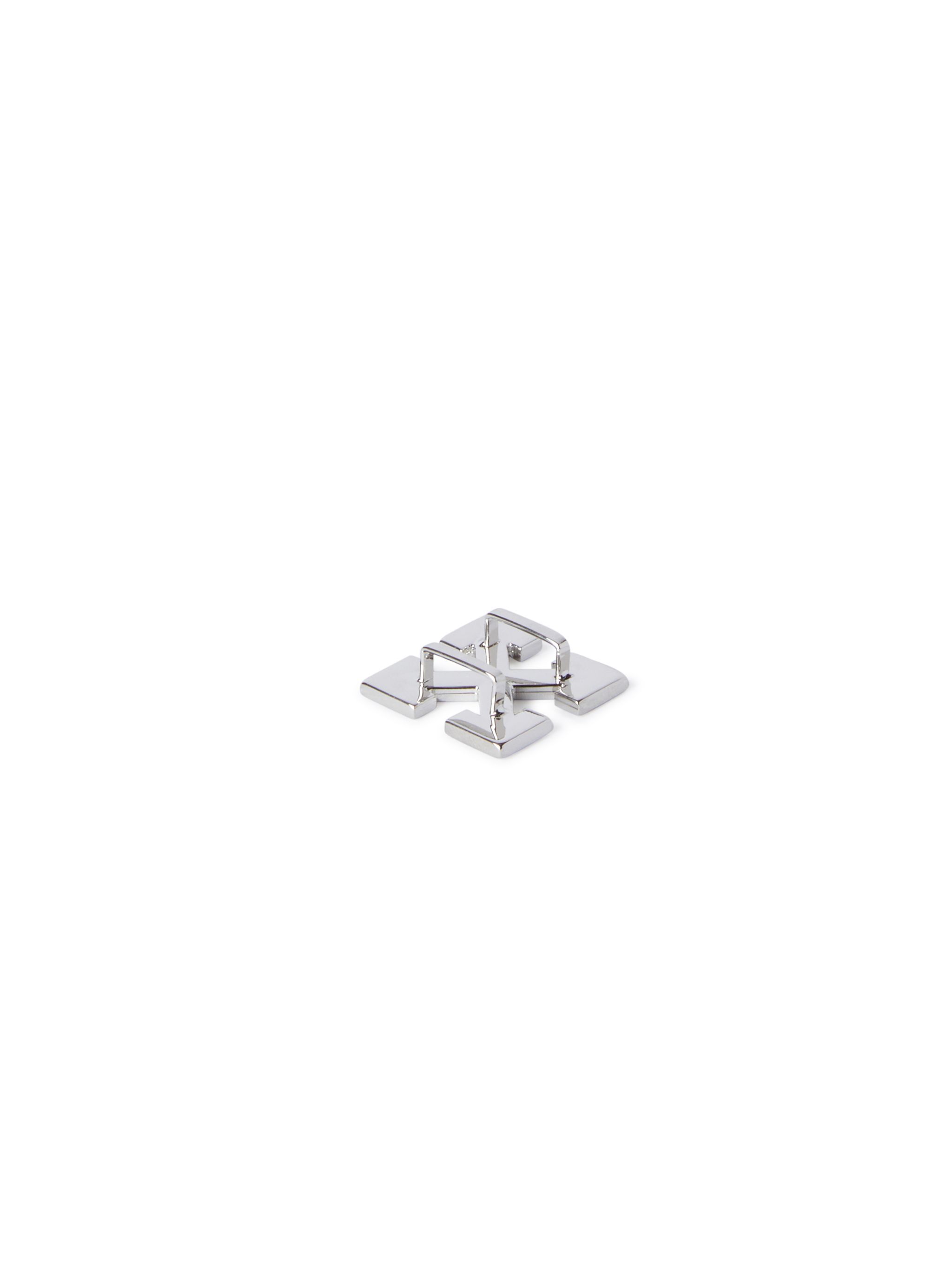 OFF WHITE Silver Arrow Dubrae Charm GREY OMZF001T25MET001