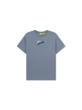 OFF WHITE Arrow Writings Over T-Shirt FLINT STONE 44BAA019F26J006