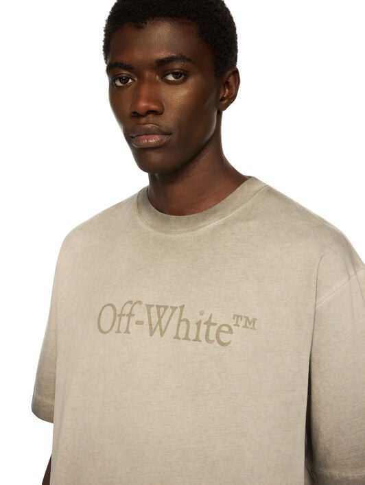 LAUNDRY SKATE S/S TEE OFF WHITE LAUNDRY SKATE S/S TEE DEGRADÉ BLACK - DEGRADÉ BLACK OMAA120F25JER00Q