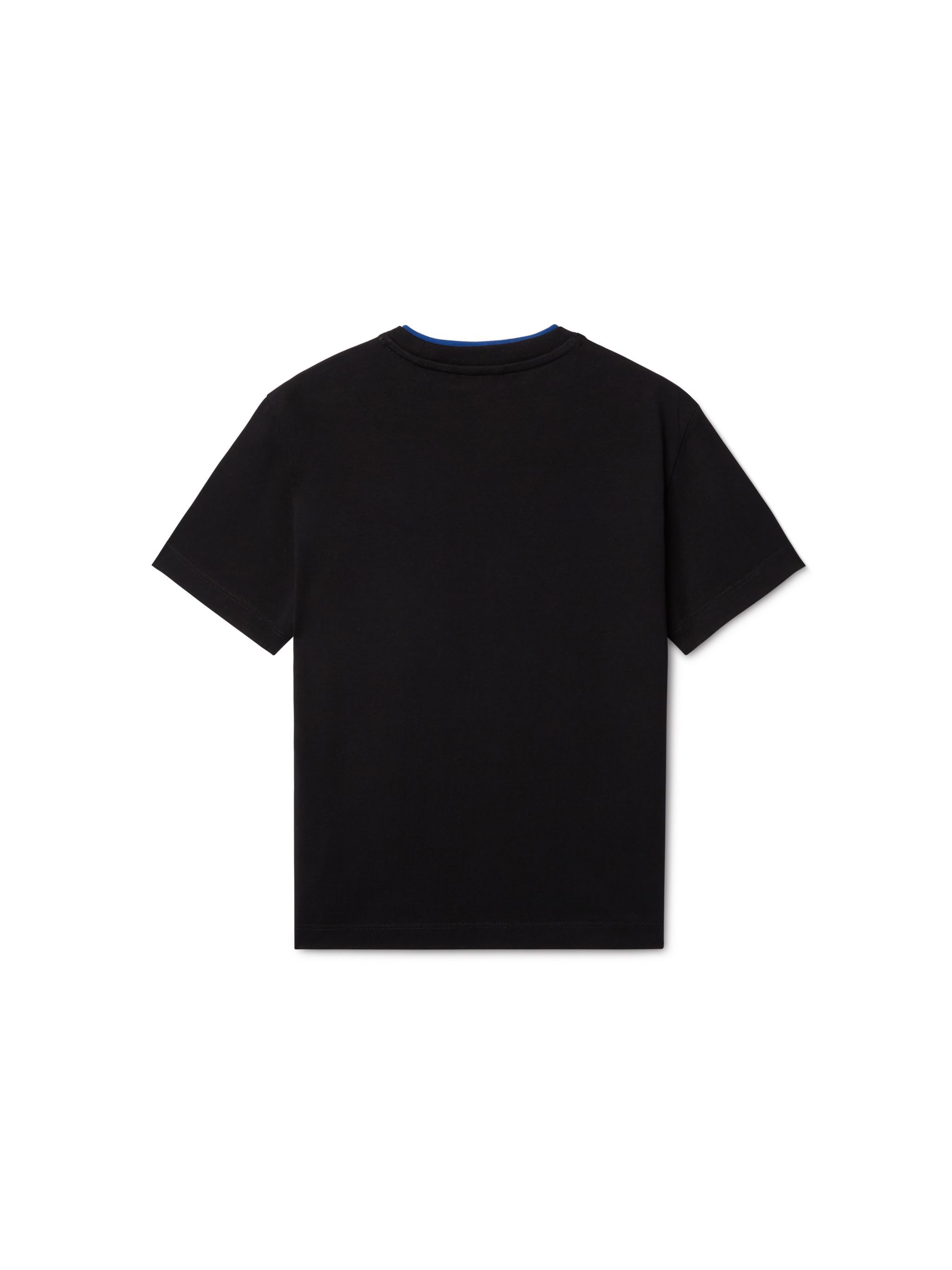 OFF WHITE Bookish Crazy Tee S/S BLACK OBAA012F24JER001