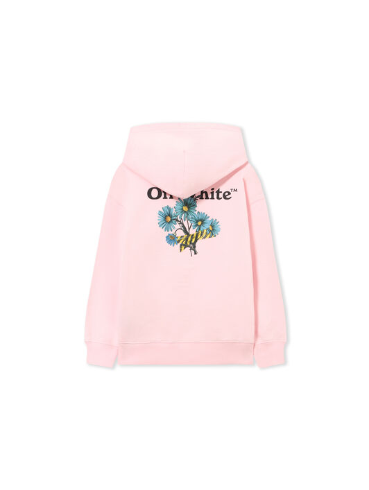 OFF WHITE Daisy Tape Hoodie BALLET SLIPPER 44GBB002S26F002