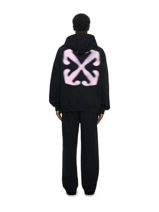 Vanish Arrow Skate Hoodie OFF WHITE Vanish Arrow Skate Hoodie BLACK-CHALK PINK 44MBB085G5F00P