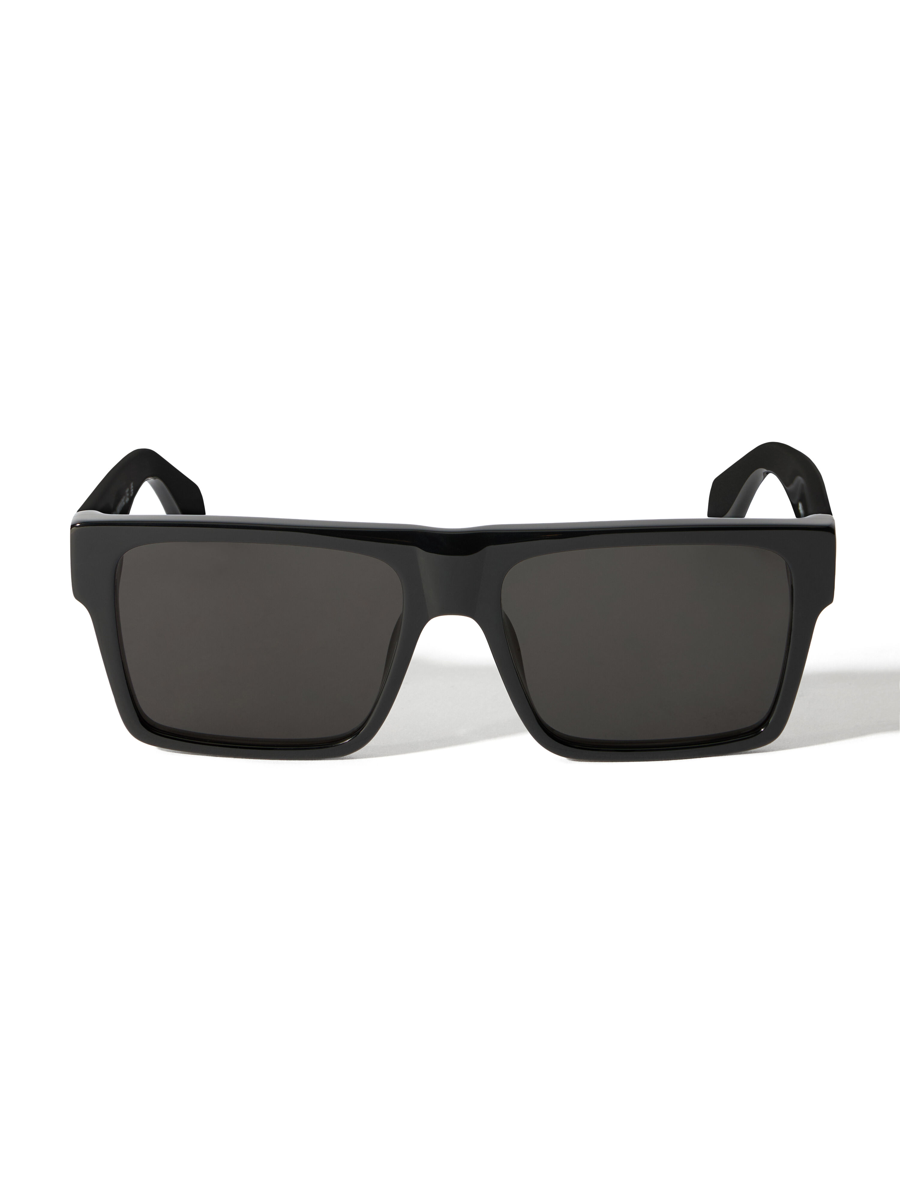 OFF WHITE Casper Dark Grey Lens Sunglasses Shiny Black OW1034100756