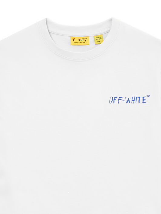 OFF WHITE Arrow Sketch Tee S/S WHITE 44BAA002S26J005