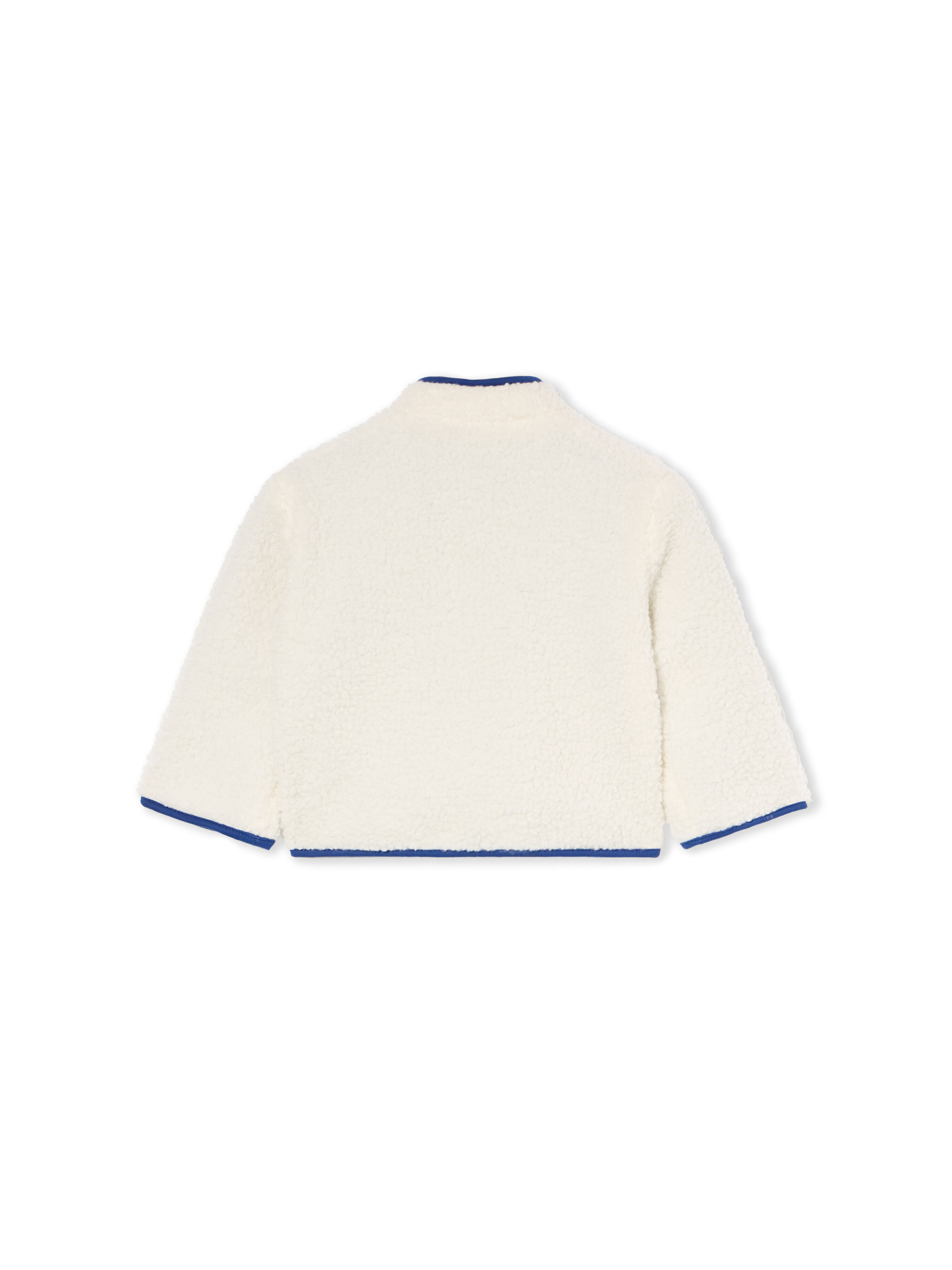 OFF WHITE Bookish Teddy Jacket OFF WHITE - BLUE OB7X003F25FAB001