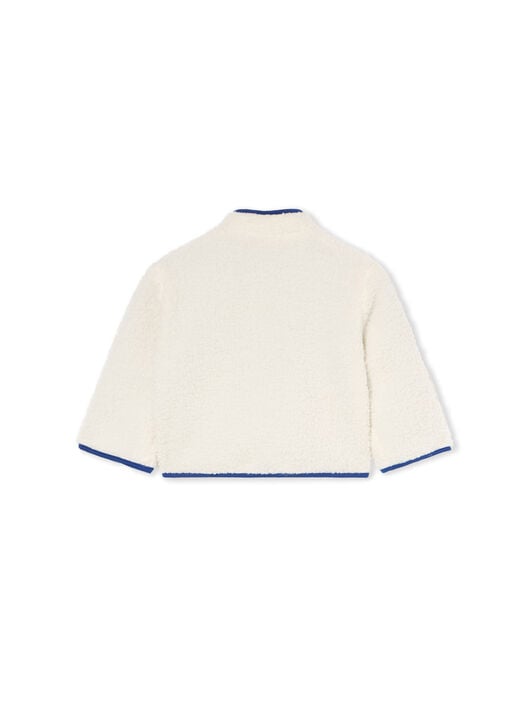 Bookish Teddy Jacket OFF WHITE Bookish Teddy Jacket OFF WHITE - BLUE OB7X003F25FAB001