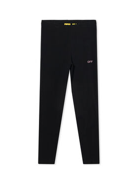 OFF WHITE Off Stamp Legging BLACK 44GCD001F26J001
