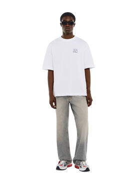 OFF WHITE Offline Half Arrow Skate T-Shirt WHITE 44MAA120F26J01E