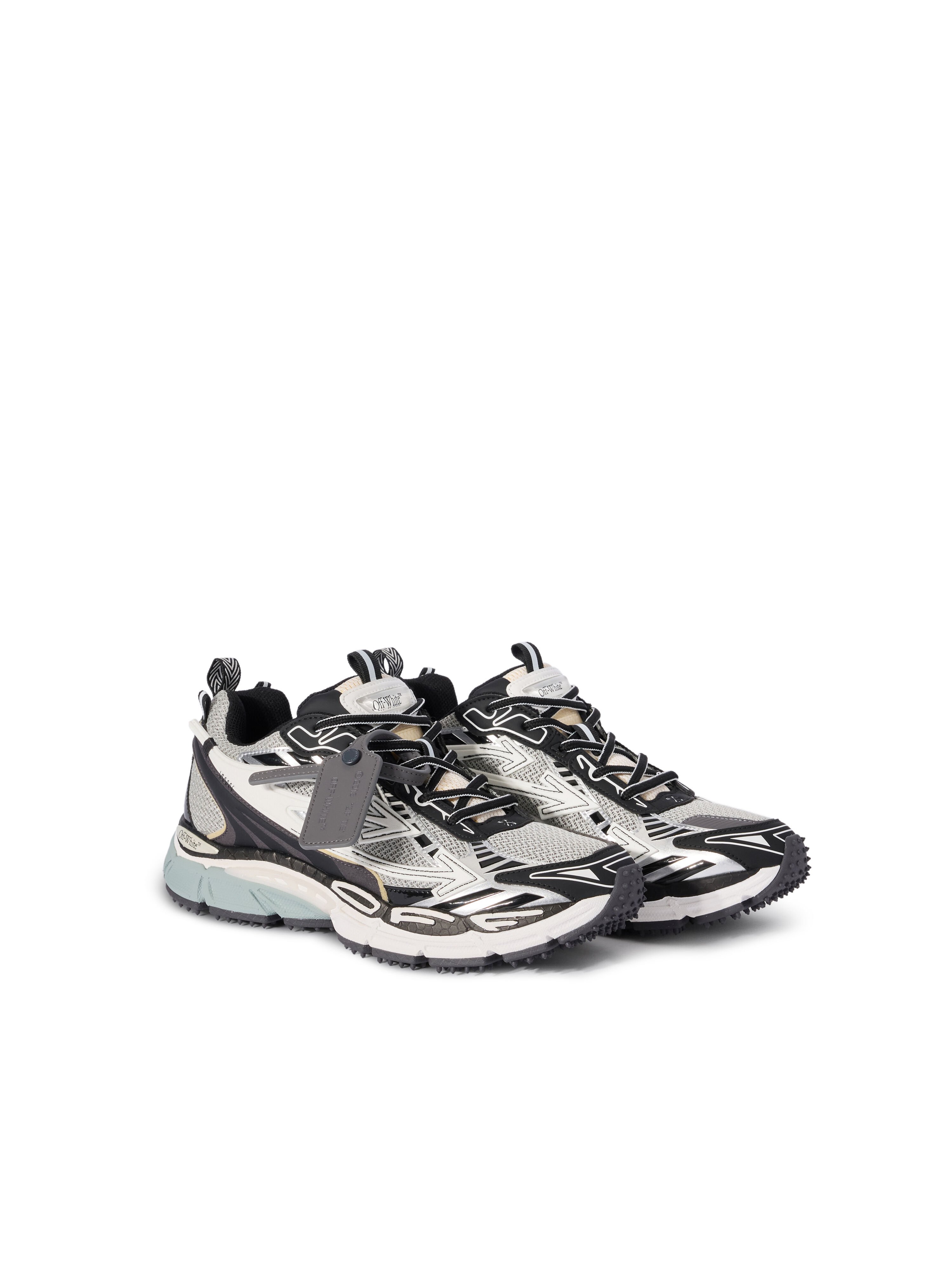 Be Right Back Sneakers OFF WHITE Be Right Back Sneakers LIGHT GREY - BLACK OMIA295C99FAB001