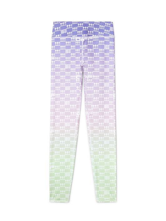 OFF WHITE Double Arrows Aop Leggings PURPLE OWVV018S25JER001