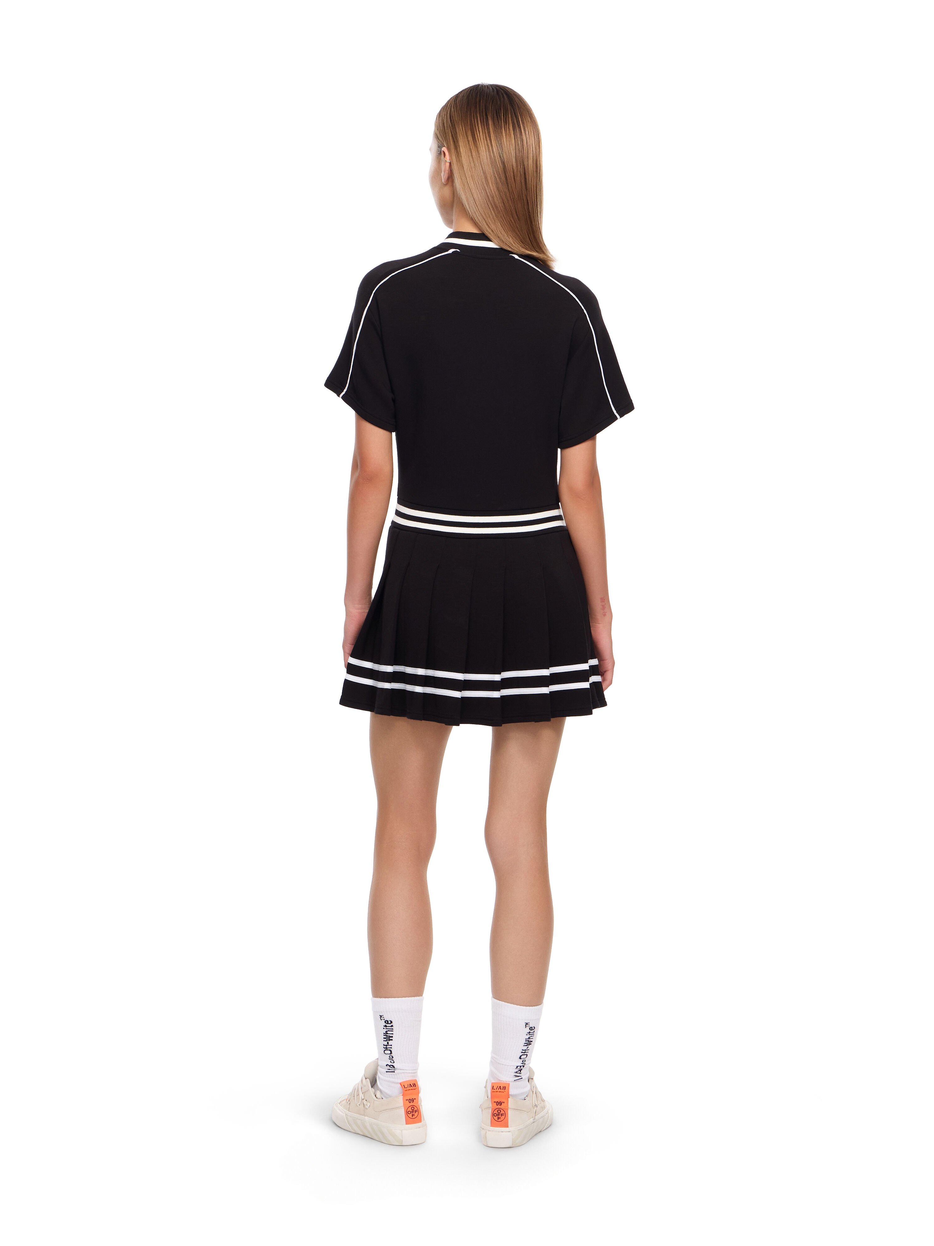 L/AB Pleated Tennis Dress LAB L/AB Pleated Tennis Dress Black Night LABF2639U00053T
