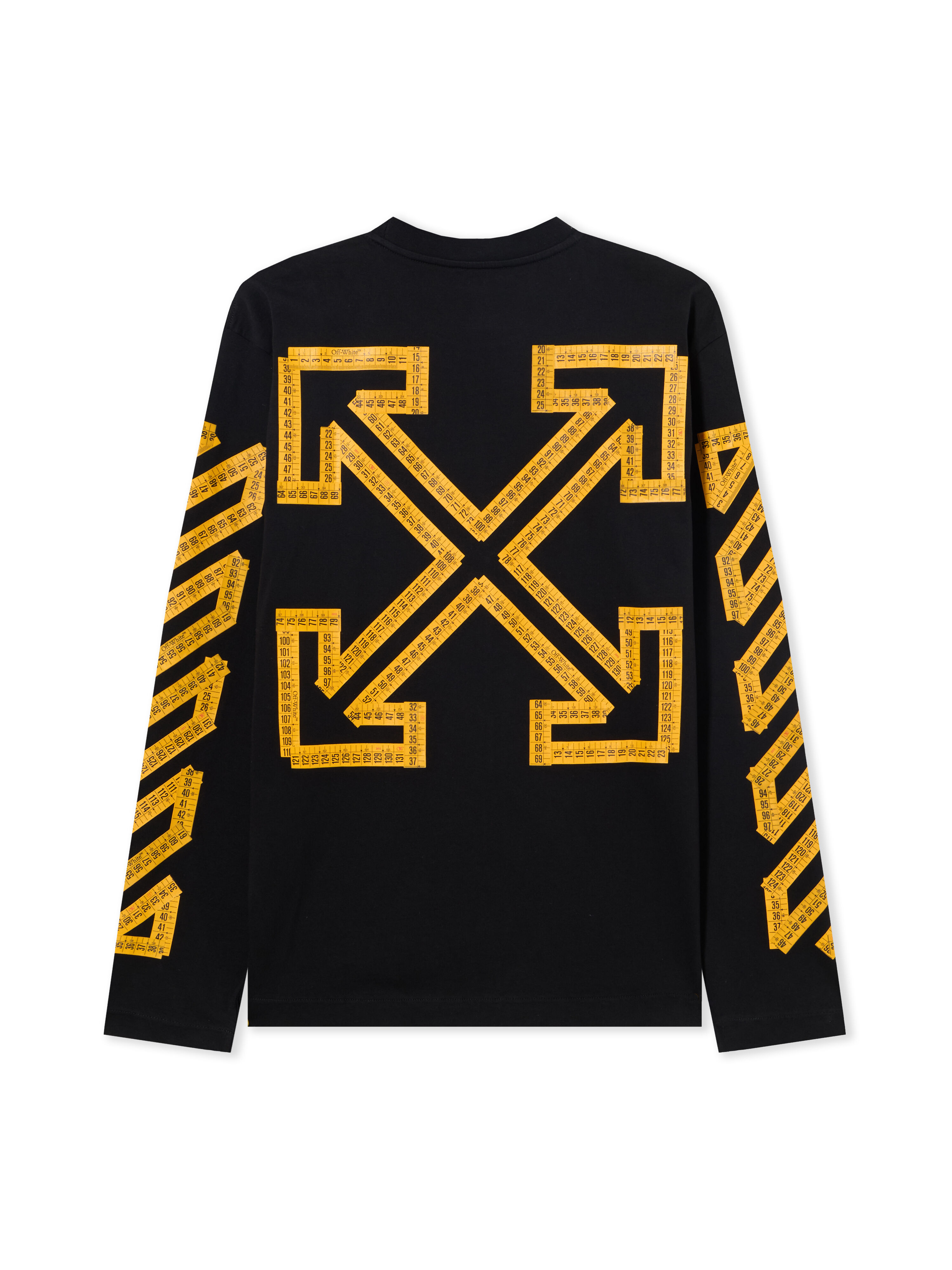 Tape Arrow Skate L/S T-Shirt in BLACK - CITRUS for Men | Off-White™