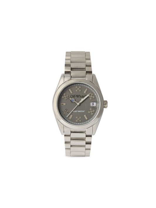 "Crossing" Watch OFF WHITE "Crossing" Watch Silver OW1L036M