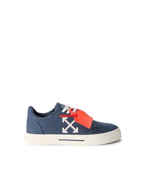 OFF WHITE Vulcanized Low Sneakers VINTAGE BLUE - OFF WHITE OWIA288S26FAB001