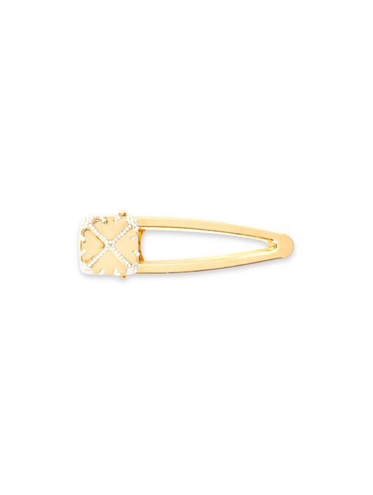 PFEIL-HAARKLAMMER MIT STRASS OFF WHITE PFEIL-HAARKLAMMER MIT STRASS GOLD OWOE003F24MET001