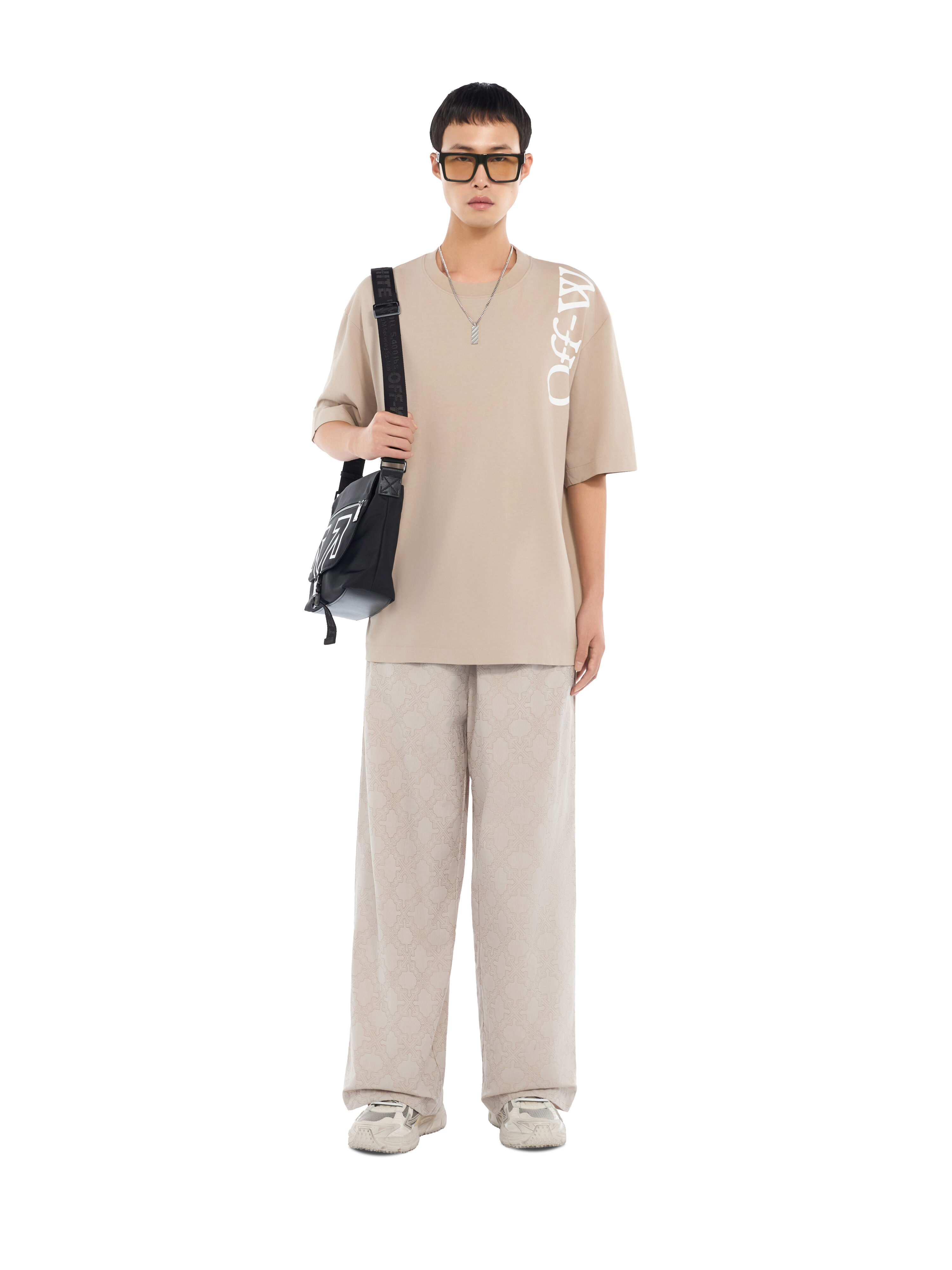 OFF WHITE Vertical Bookish Skate T-Shirt STRING 44MAA120F26J010
