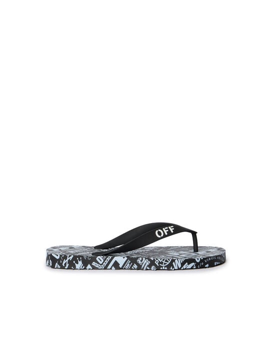 Off Stamp Flip Flops OFF WHITE Off Stamp Flip Flops WHITE SNOW - BLACK OMIO001F25MAT001