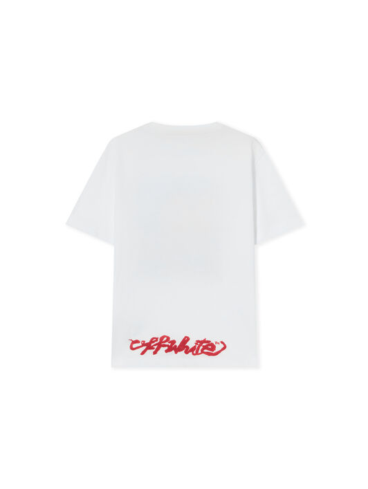 Arrow Painting Short Sleeve T-Shirt OFF WHITE Arrow Painting Short Sleeve T-Shirt WHITE 44BAA002F26J003