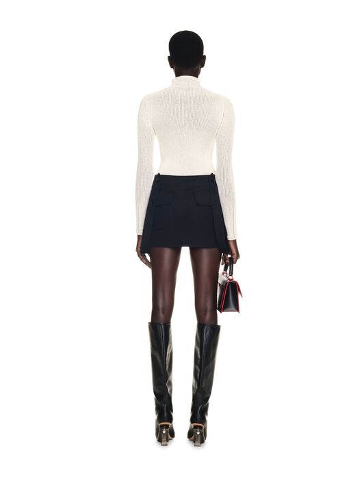 OFF WHITE CO STRAPS CARGO MINI SKIRT  OWCY001F24FAB001