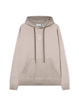 OFF WHITE Swimming Man Skate Hoodie Cloud Bark Bark 2FE00485T