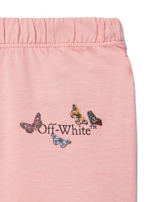 OFF WHITE Bookish Butterfly Shorts PINK OG6X001S25JER001