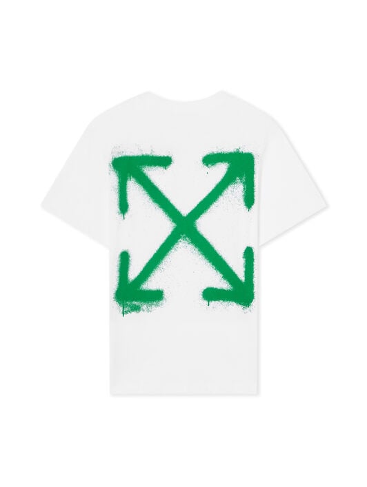 Spray Can Arrow Slim T-Shirt OFF WHITE Spray Can Arrow Slim T-Shirt JELLY BEAN 44MAA027F5J001