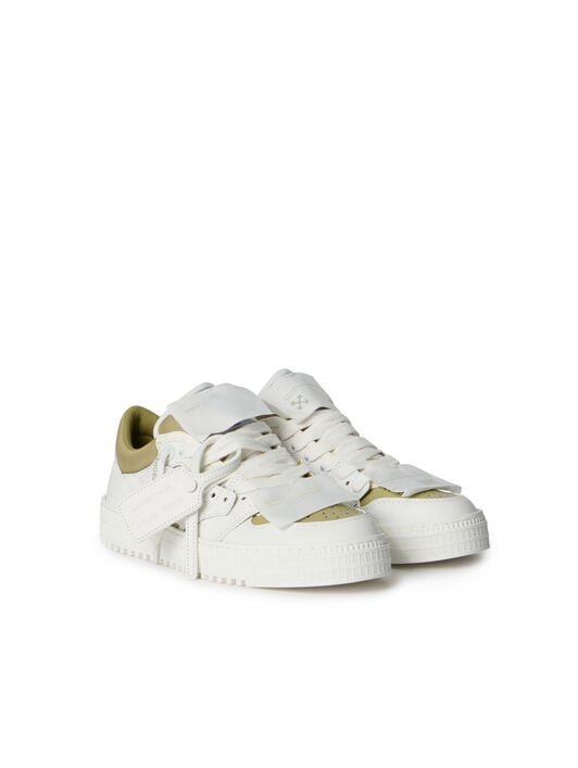 3.0 Off Court Low Top Sneakers OFF WHITE 3.0 Off Court Low Top Sneakers WHITE - GREY GREEN OWIA28EF25LEA001