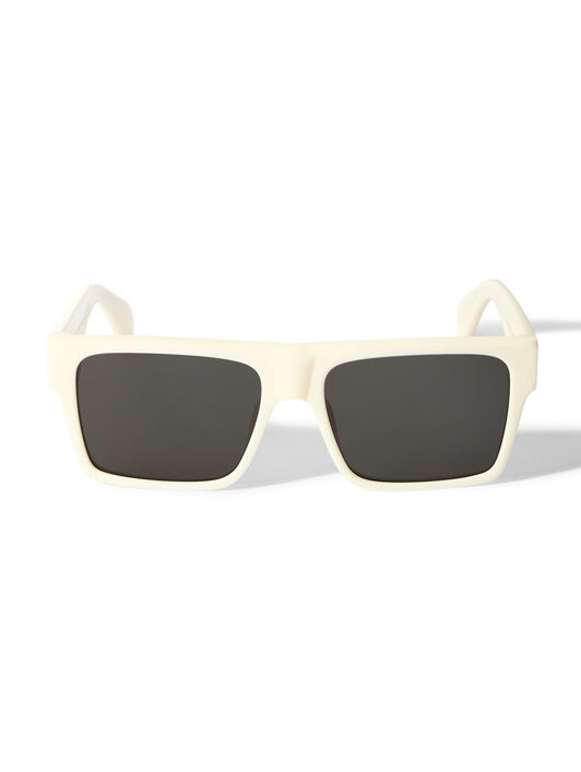 OFF WHITE Casper Dark Grey Lens Sunglasses Shiny Black OW1034010756