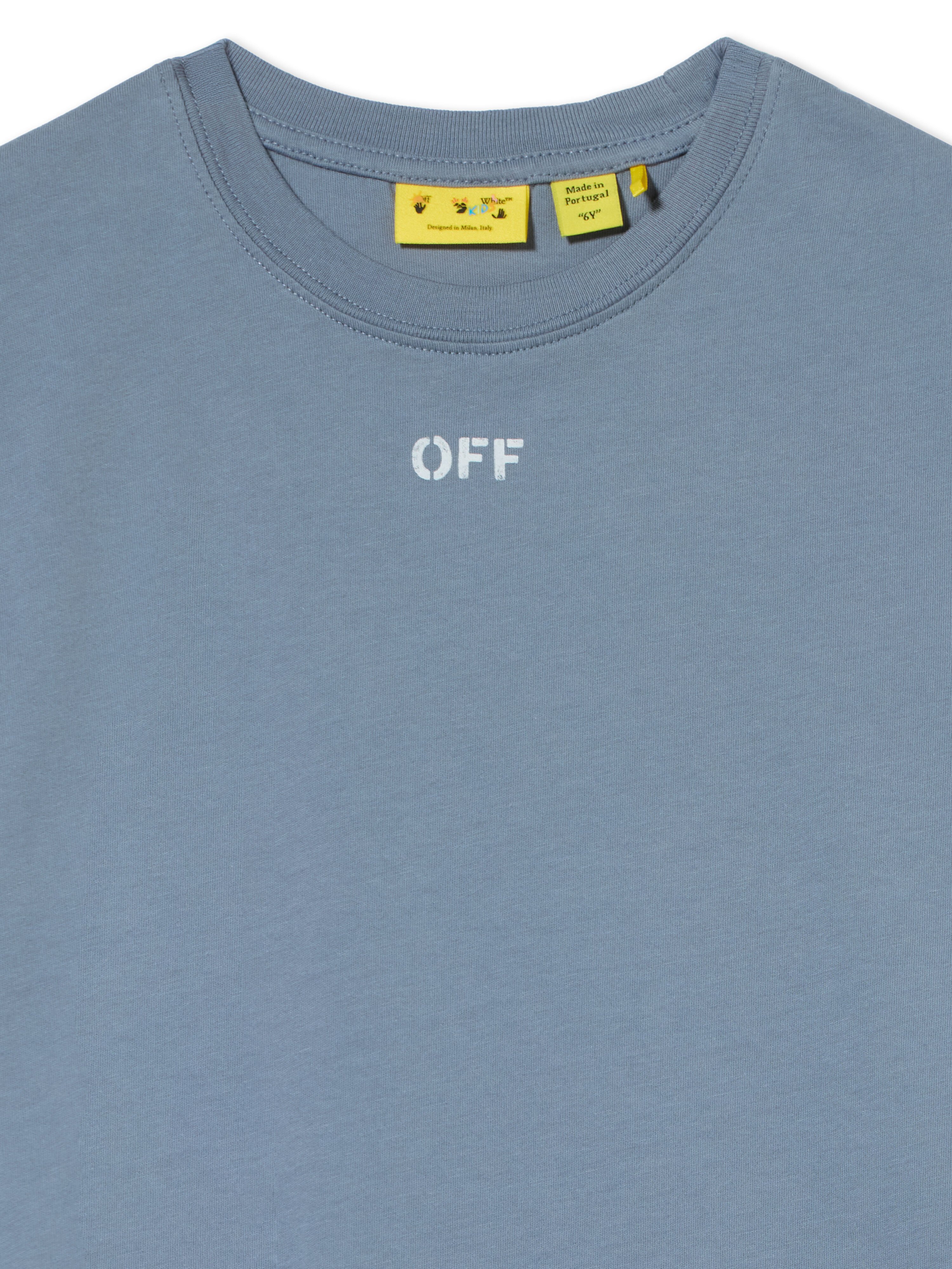 Arrow Marker Short Sleeve T-Shirt OFF WHITE Arrow Marker Short Sleeve T-Shirt FLINT STONE 44BAA002F26J00H