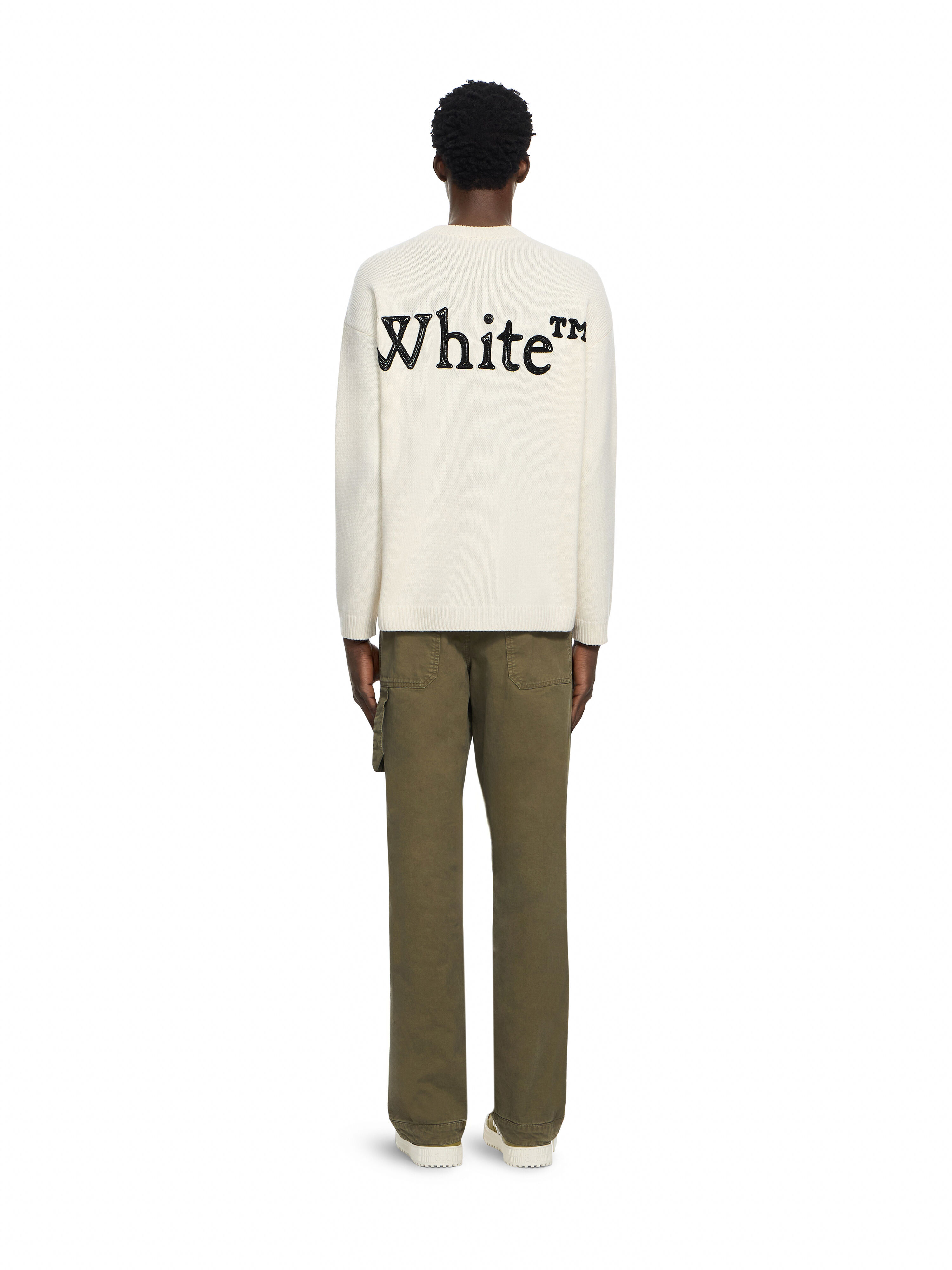 Bookish Shared Knit Crewneck OFF WHITE Bookish Shared Knit Crewneck CREAM 44MHE20QF26K001