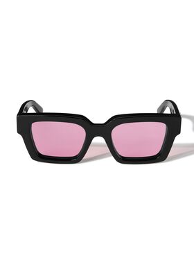 OFF WHITE Black/Pink Virgil Sunglasses BLACK OERI008C99PLA004